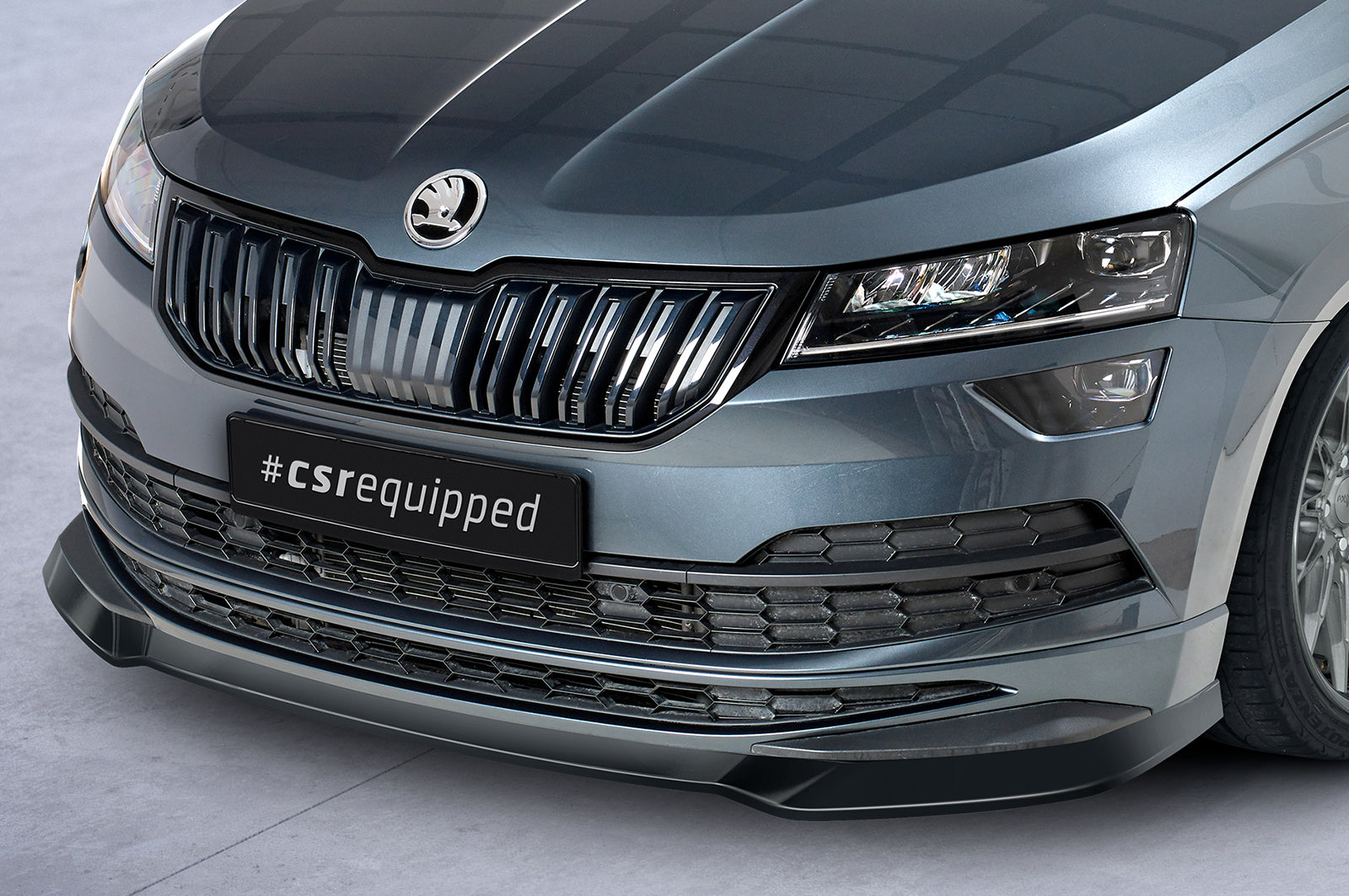 CSR Frontspoiler | Cup-Spoilerlippe mit ABE für Skoda Karoq SportLine CSL583