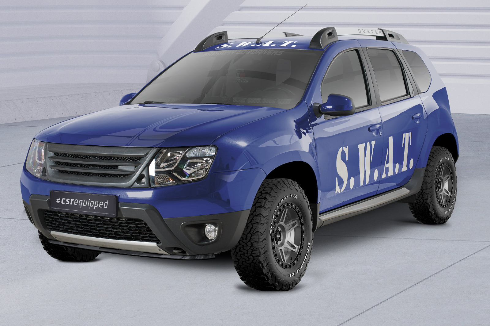 CSR Frontspoiler | Cup-Spoilerlippe mit ABE für Dacia Duster I CSL584