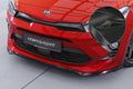 CSR Frontspoiler | Cup-Spoilerlippe mit ABE für Kia Rio 4 (YB) Facelift CSL586-C Carbon Look Hochglanz (keine Lackierung erforderlich)