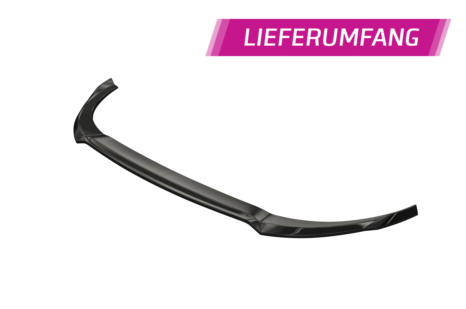 CSR Frontspoiler | Cup-Spoilerlippe mit ABE für Kia Rio 4 (YB) Facelift CSL586-S Strukturiert schwarz matt (keine Lackierung erforderlich)