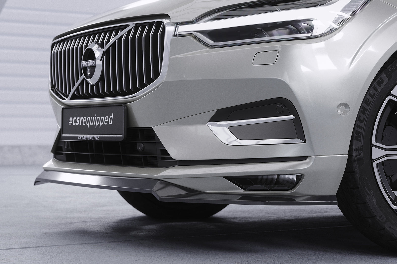 CSR Frontspoiler | Cup-Spoilerlippe mit ABE für Volvo XC60 II (SPA) CSL587