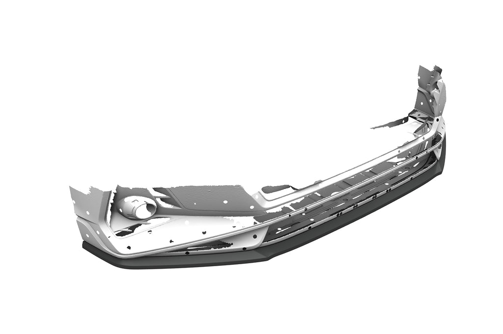 CSR Frontspoiler | Cup-Spoilerlippe mit ABE für Hyundai I20 (BC3) N / N-Line CSL588-C Carbon Look Hochglanz (keine Lackierung erforderlich)