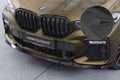 CSR Frontspoiler | Cup-Spoilerlippe mit ABE für BMW X6 (G06) M-Paket / M50i CSL589-L Unlackiert roh (Lackierung erforderlich)