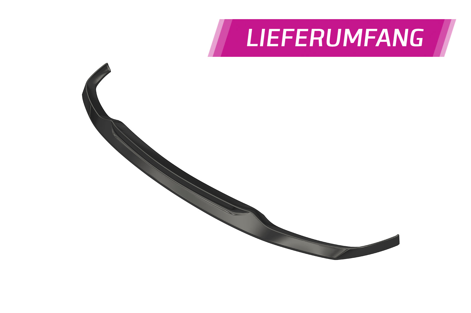 CSR Frontspoiler | Cup-Spoilerlippe mit ABE für BMW X6 (G06) M-Paket / M50i CSL589-S Strukturiert schwarz matt (keine Lackierung erforderlich)