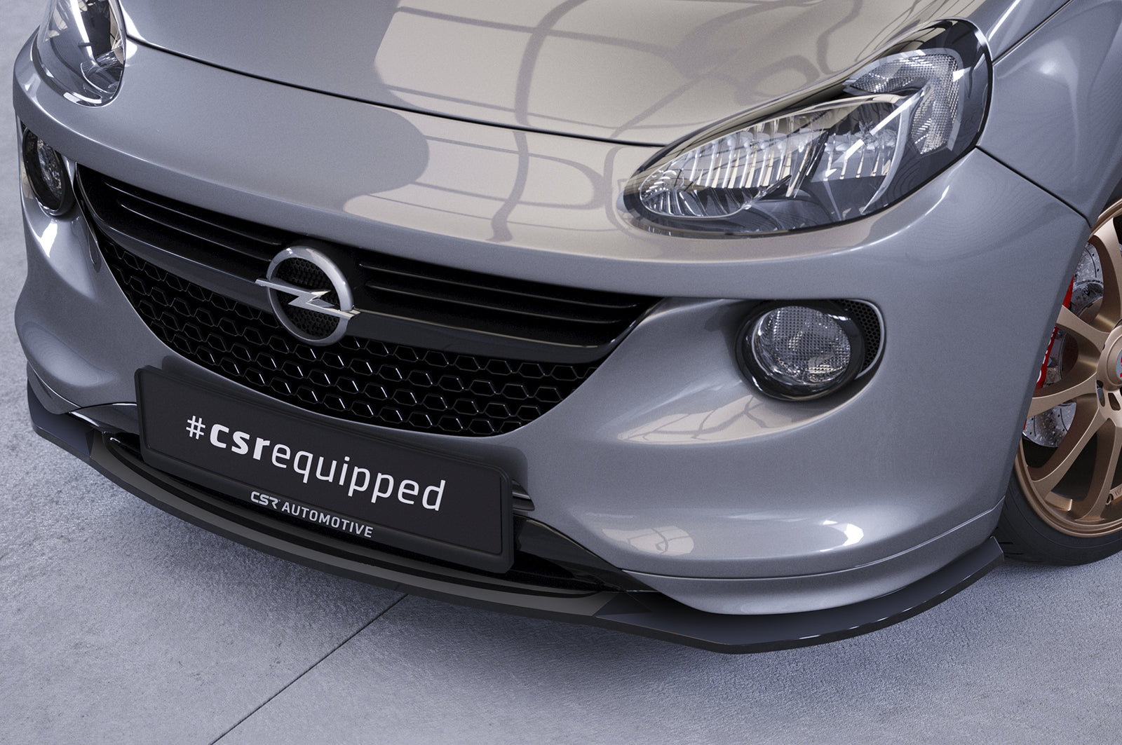 CSR Frontspoiler | Cup-Spoilerlippe mit ABE für Opel Adam S CSL591