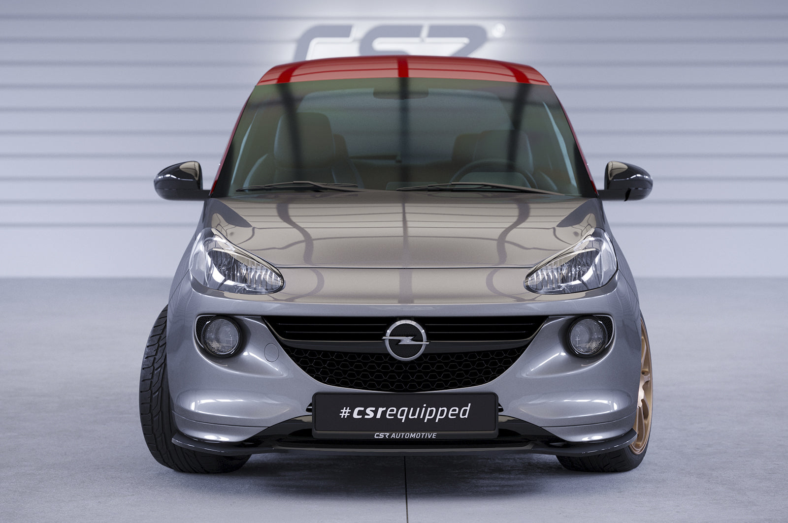 CSR Frontspoiler | Cup-Spoilerlippe mit ABE für Opel Adam S CSL591