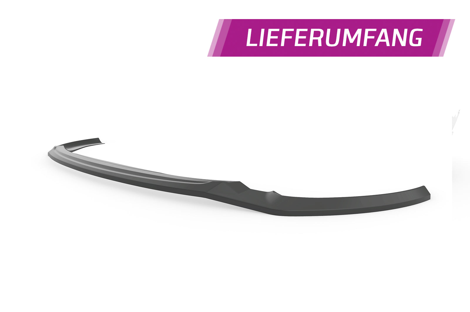 CSR Frontspoiler | Cup-Spoilerlippe mit ABE für Opel Adam S CSL591-L Unlackiert roh (Lackierung erforderlich)