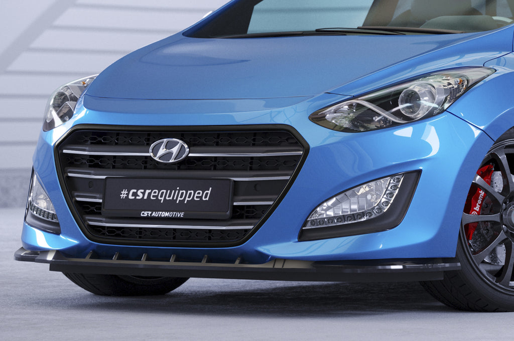 CSR Frontspoiler | Cup-Spoilerlippe mit ABE für Hyundai I30 (GD) CSL592-L Unlackiert roh (Lackierung erforderlich)