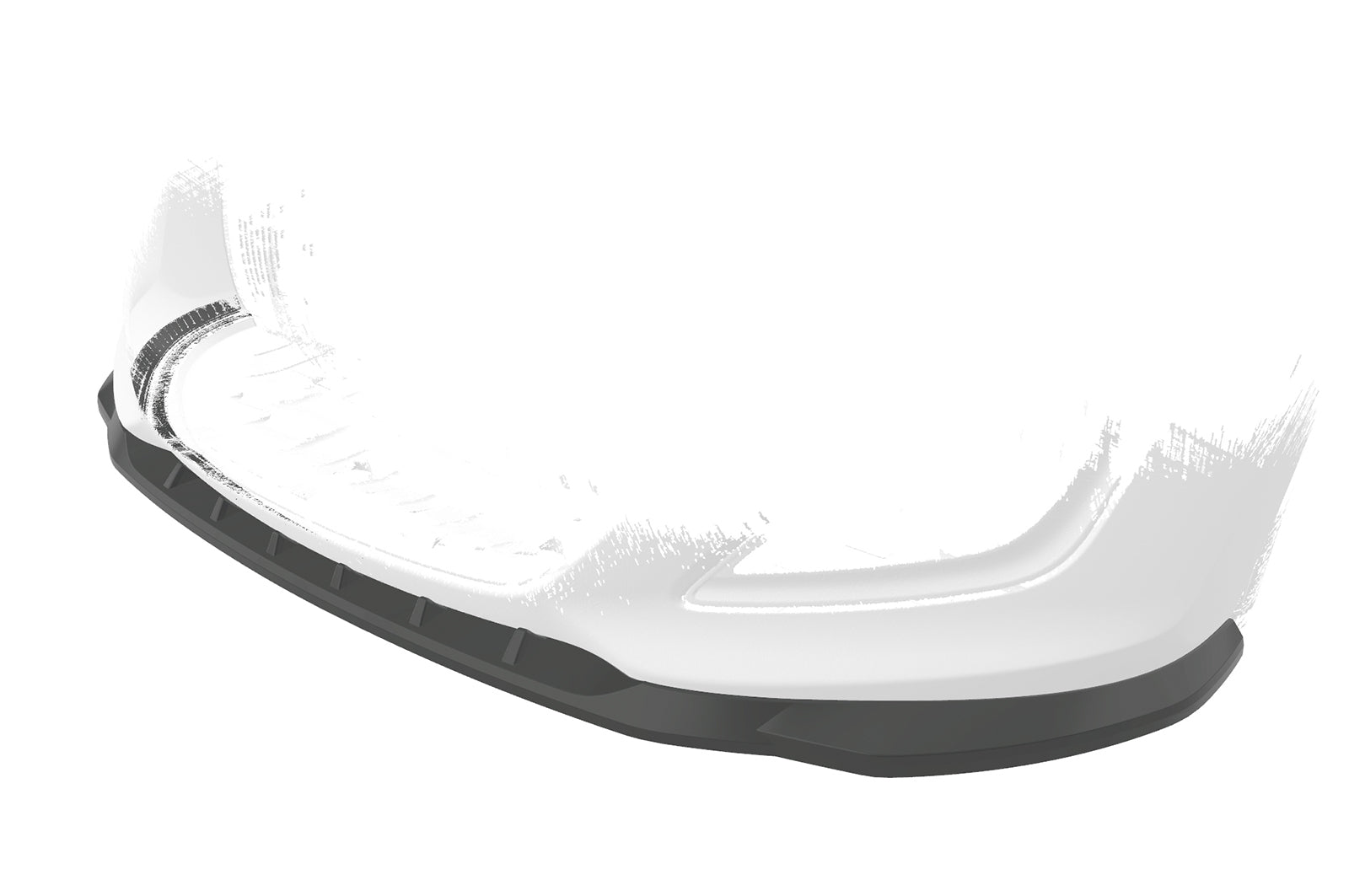 CSR Frontspoiler | Cup-Spoilerlippe mit ABE für Hyundai I30 (GD) CSL592-L Unlackiert roh (Lackierung erforderlich)