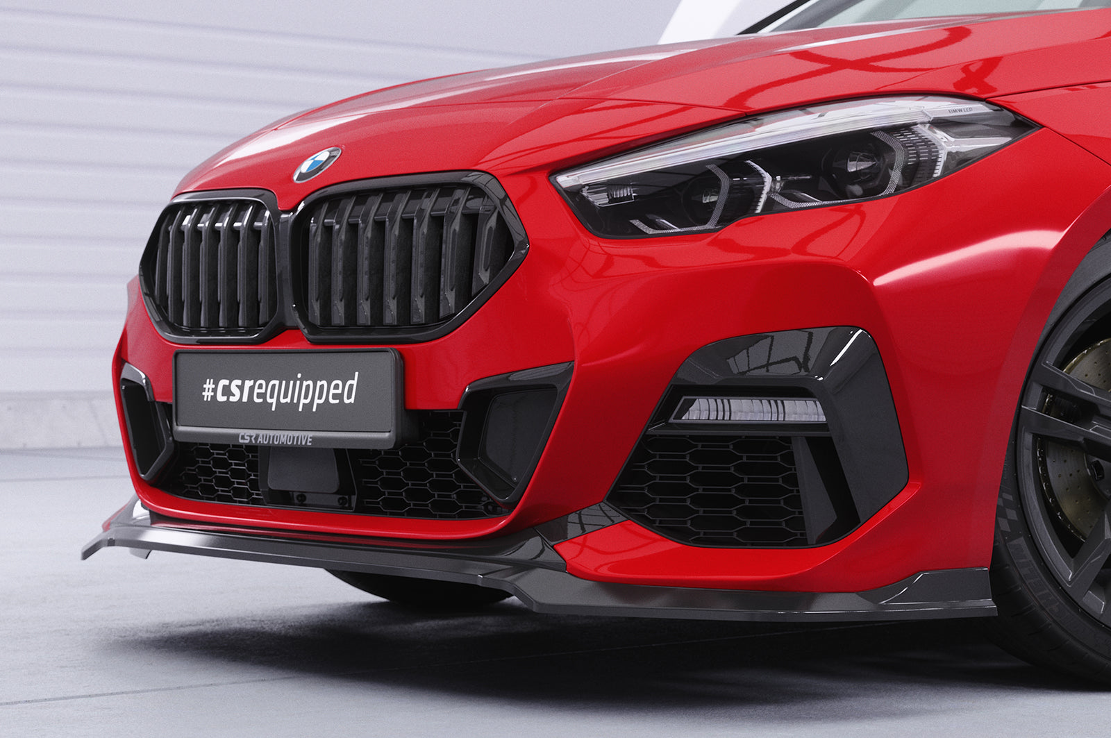 CSR Frontspoiler | Cup-Spoilerlippe mit ABE für BMW 2er (F44) M-Sport / M235 CSL593