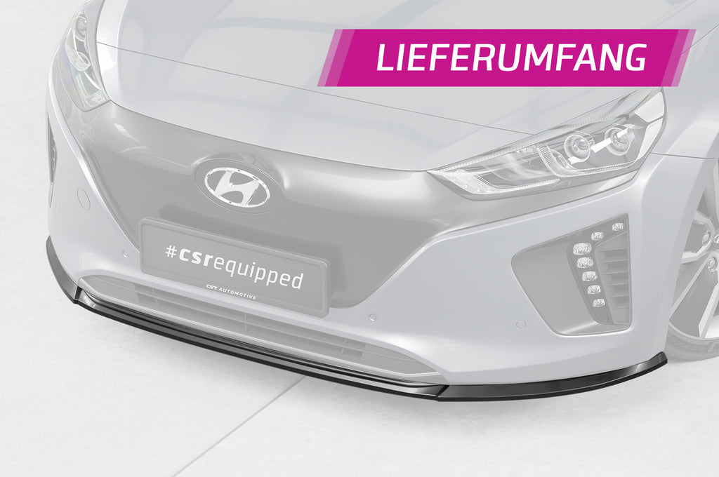 CSR Frontspoiler | Cup-Spoilerlippe mit ABE für Hyundai Ioniq CSL594
