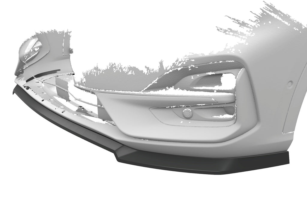 CSR Frontspoiler | Cup-Spoilerlippe mit ABE für Ford Kuga 3 ST-Line / ST-Line X CSL596-G Glossy schwarz Hochglanz (keine Lackierung erforderlich)