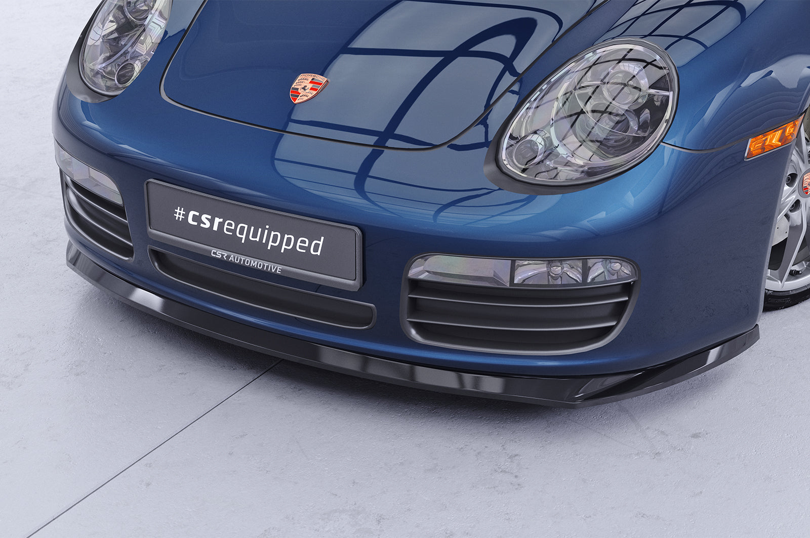 CSR Frontspoiler | Cup-Spoilerlippe mit ABE für Porsche 987 Boxster CSL597