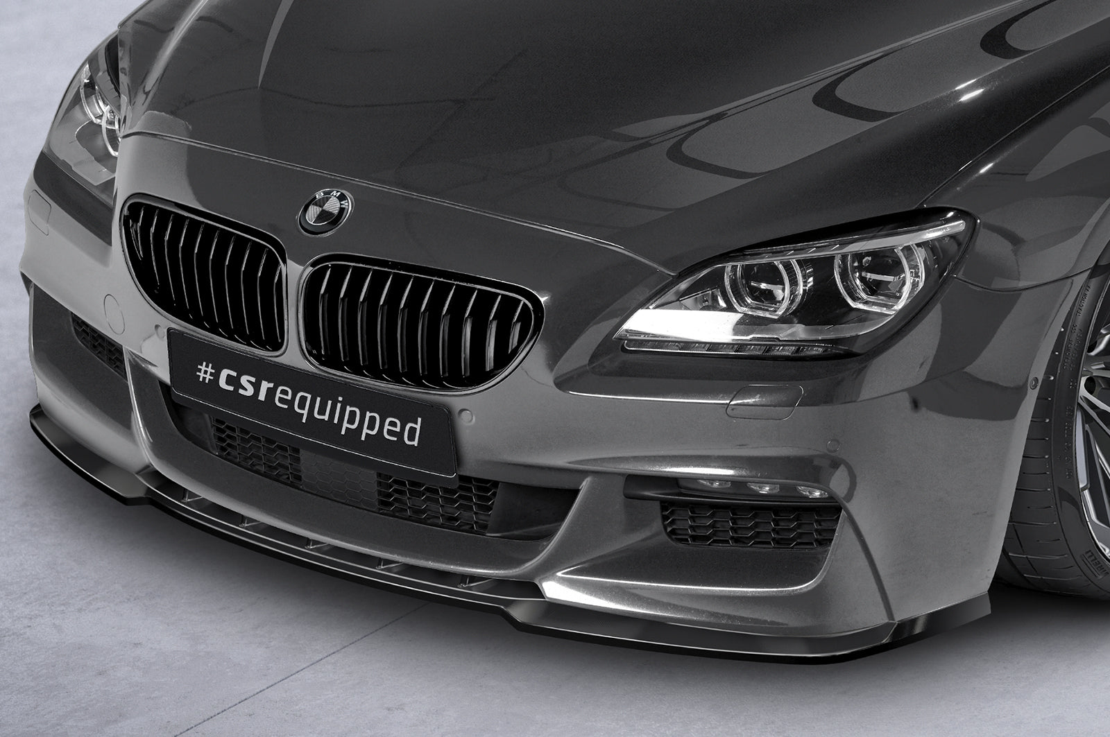 CSR Frontspoiler | Cup-Spoilerlippe mit ABE für BMW 6er F12/F13/F06 CSL598