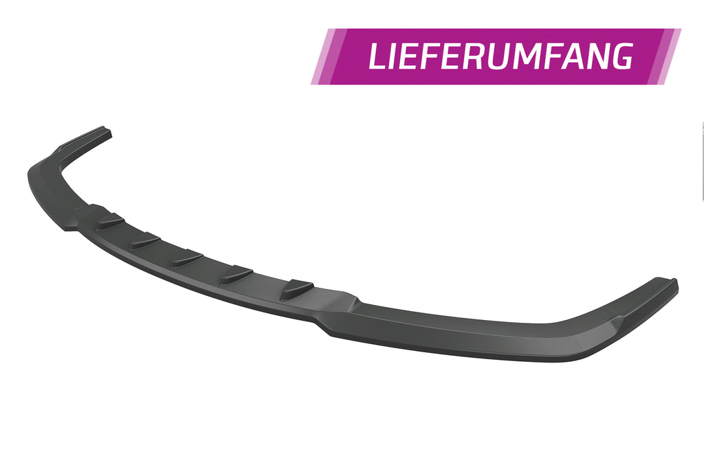 CSR Frontspoiler | Cup-Spoilerlippe mit ABE für BMW 6er F12/F13/F06 CSL598-G Glossy schwarz Hochglanz (keine Lackierung erforderlich)