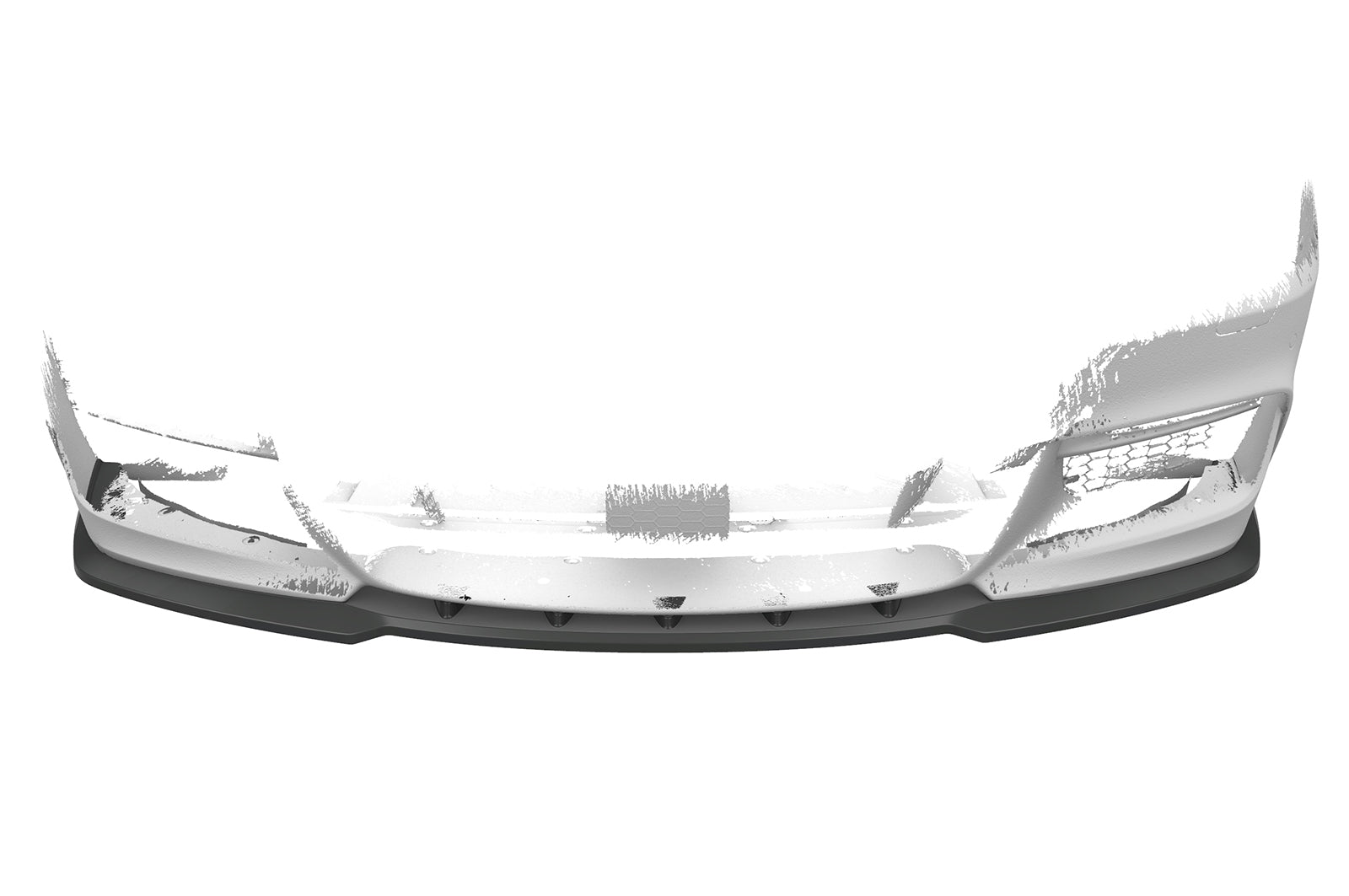 CSR Frontspoiler | Cup-Spoilerlippe mit ABE für BMW 6er F12/F13/F06 CSL598-L Unlackiert roh (Lackierung erforderlich)