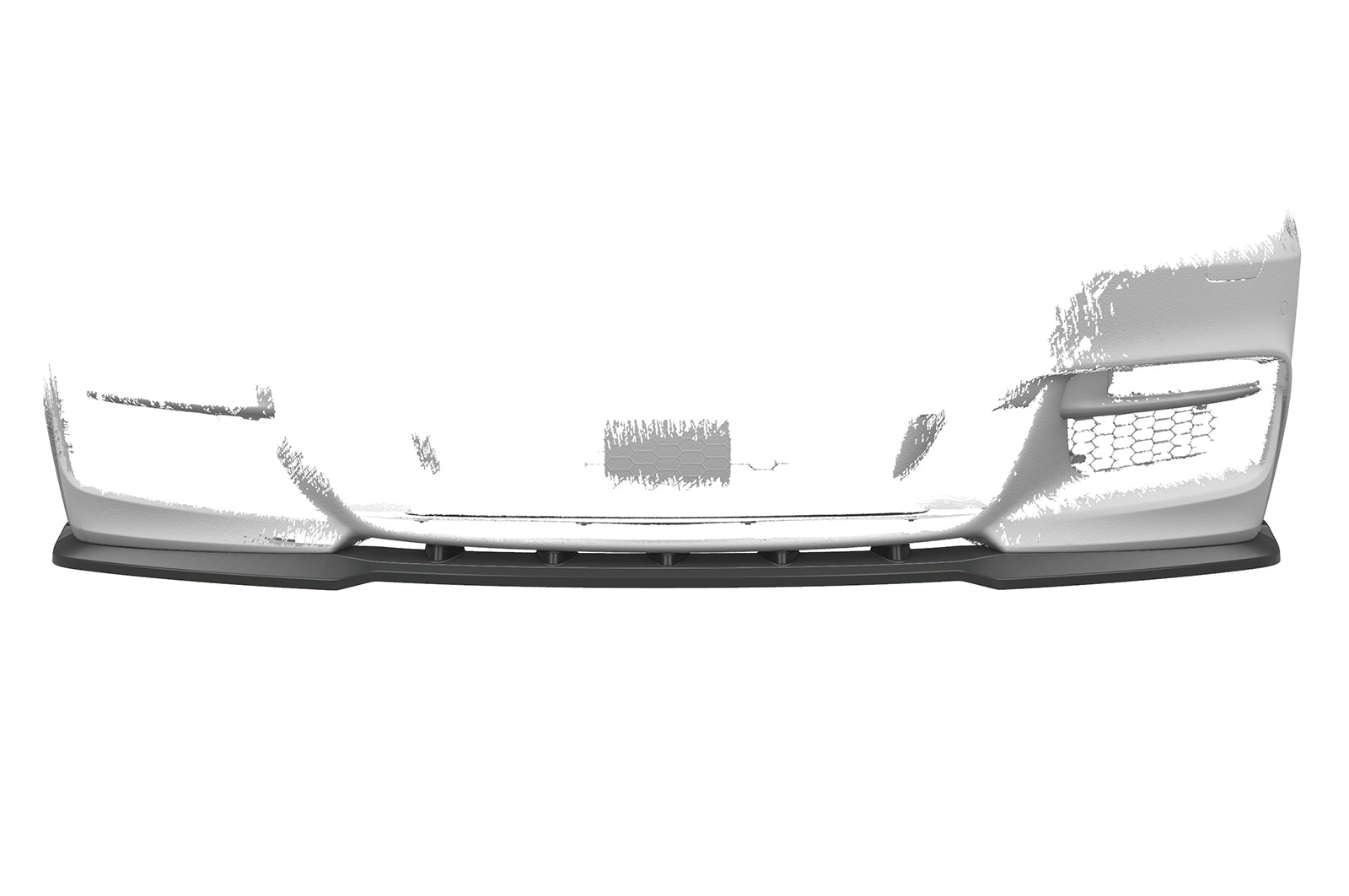 CSR Frontspoiler | Cup-Spoilerlippe mit ABE für BMW 6er F12/F13/F06 CSL598-L Unlackiert roh (Lackierung erforderlich)