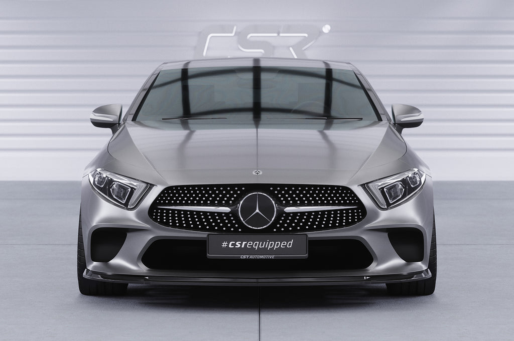 CSR Frontspoiler | Cup-Spoilerlippe mit ABE für Mercedes-Benz CLS (C257) CSL599-L Unlackiert roh (Lackierung erforderlich)