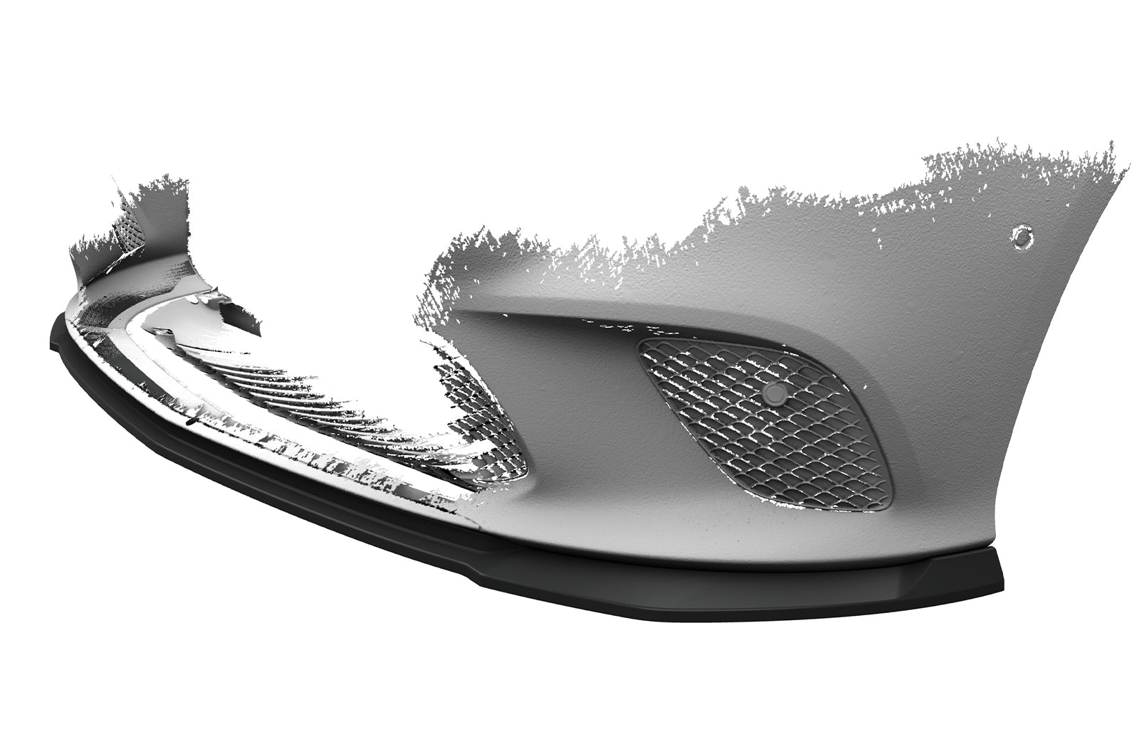 CSR Frontspoiler | Cup-Spoilerlippe mit ABE für Mercedes-Benz CLS (C257) CSL599-G Glossy schwarz Hochglanz (keine Lackierung erforderlich)