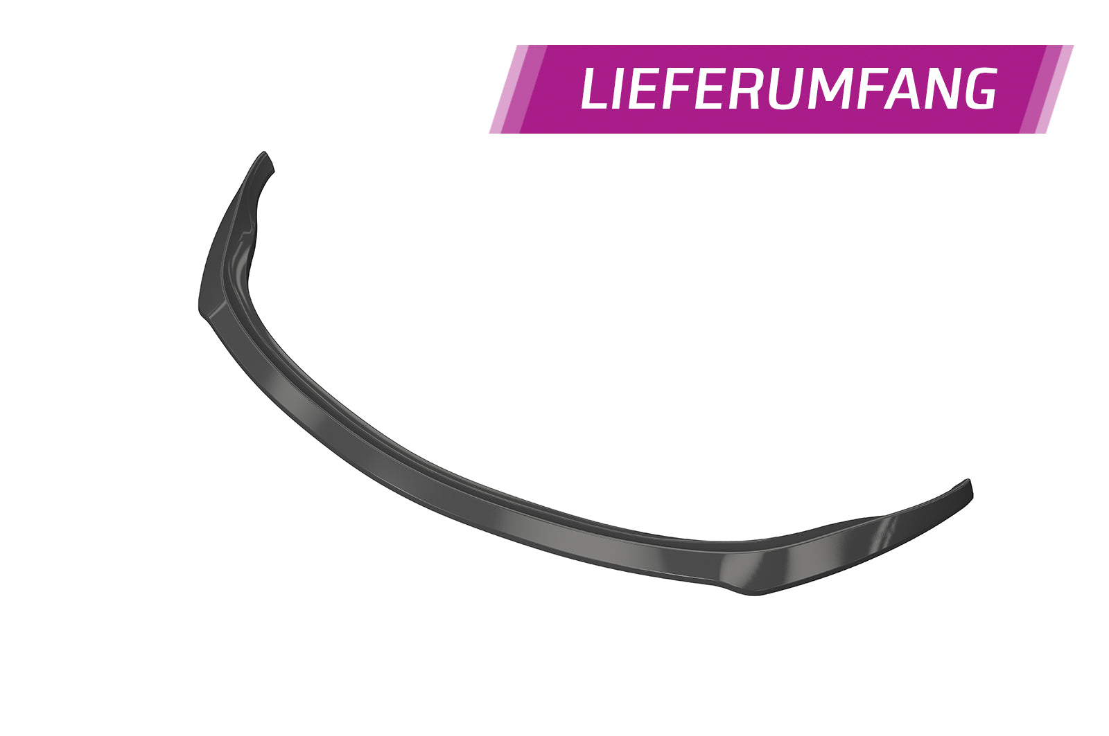 CSR Frontspoiler | Cup-Spoilerlippe mit ABE für Porsche 986 Boxster CSL600-L Unlackiert roh (Lackierung erforderlich)