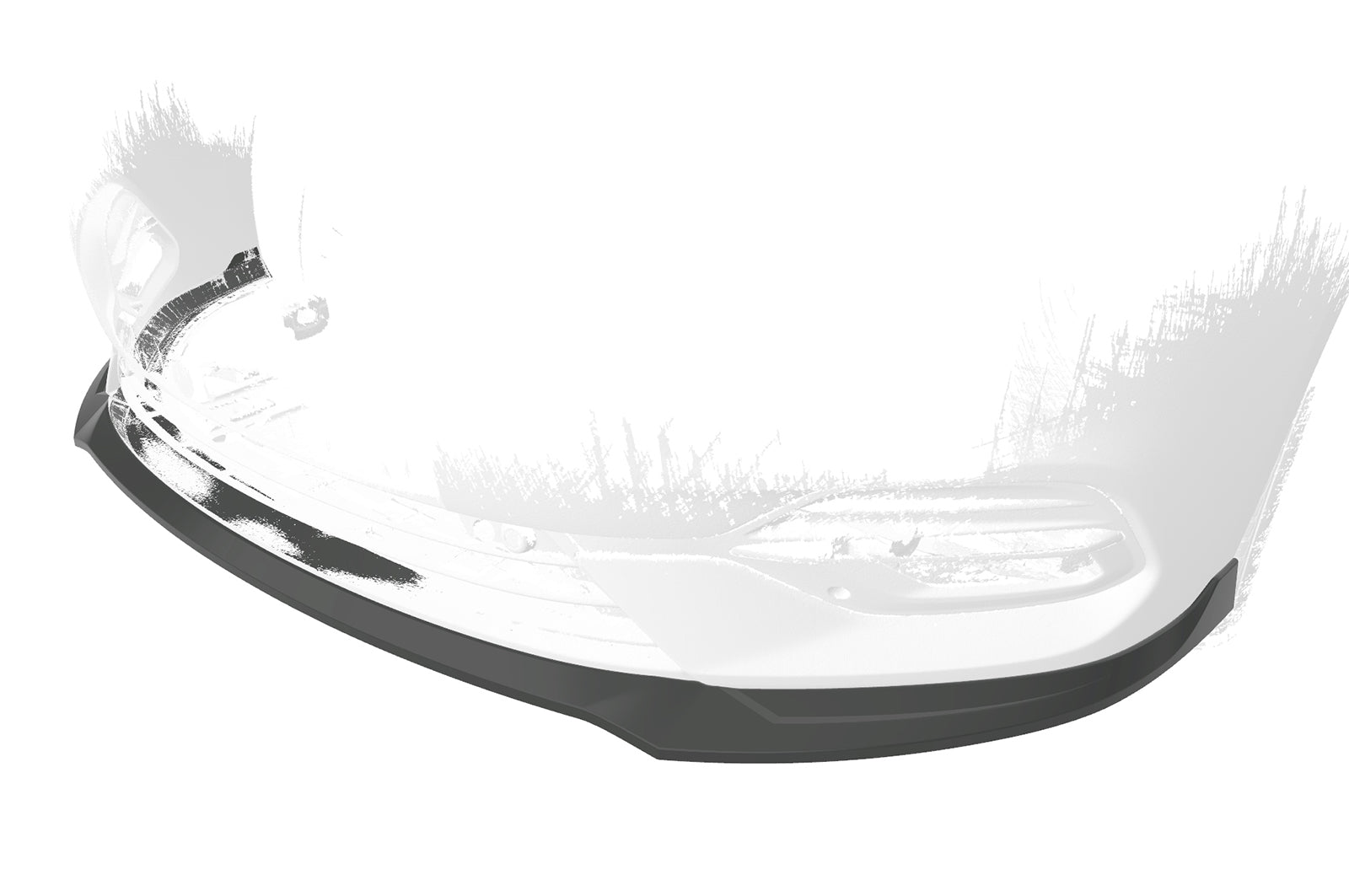 CSR Frontspoiler | Cup-Spoilerlippe mit ABE für Opel Astra K CSL601-S Strukturiert schwarz matt (keine Lackierung erforderlich)
