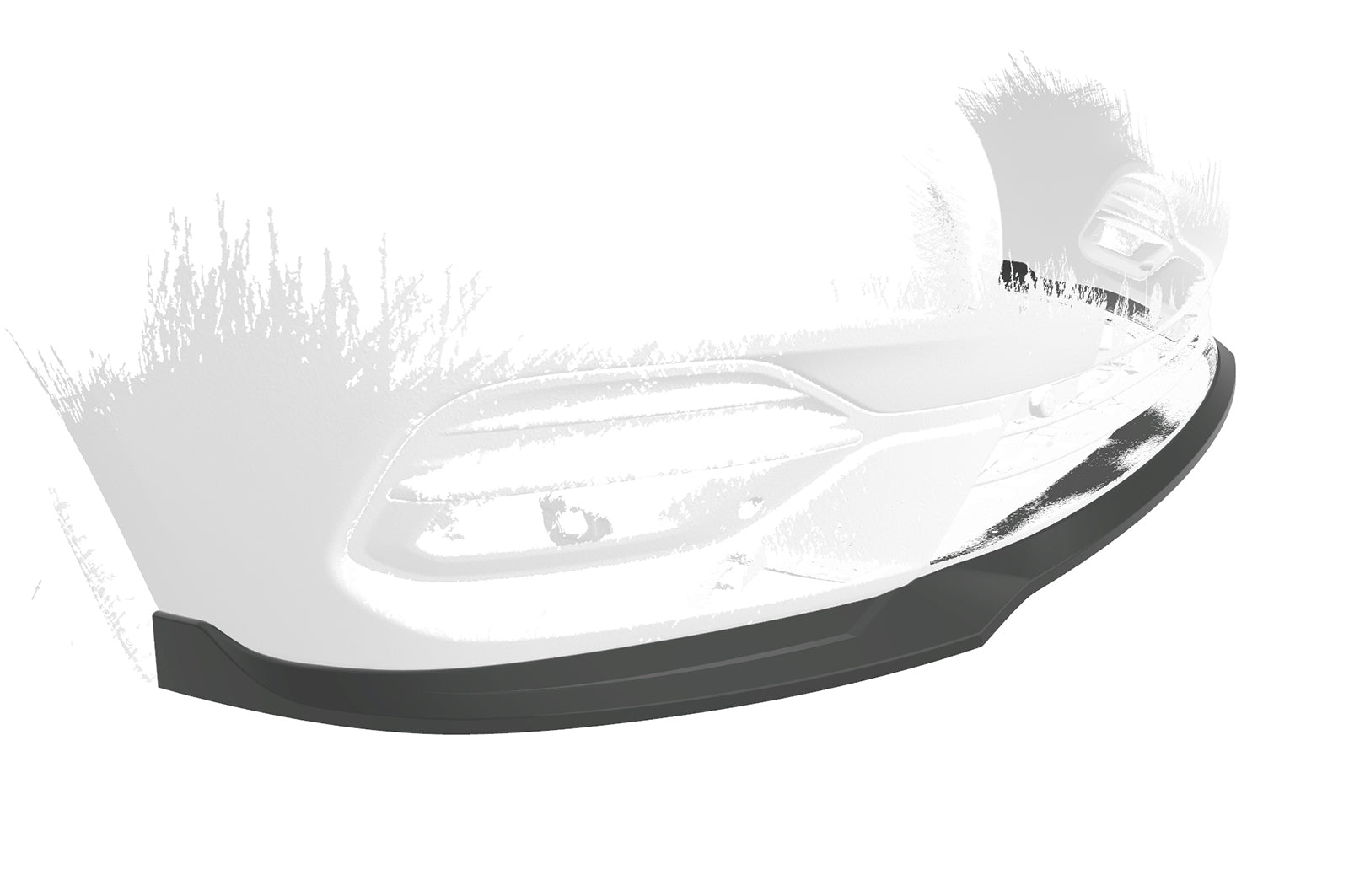 CSR Frontspoiler | Cup-Spoilerlippe mit ABE für Opel Astra K CSL601-S Strukturiert schwarz matt (keine Lackierung erforderlich)