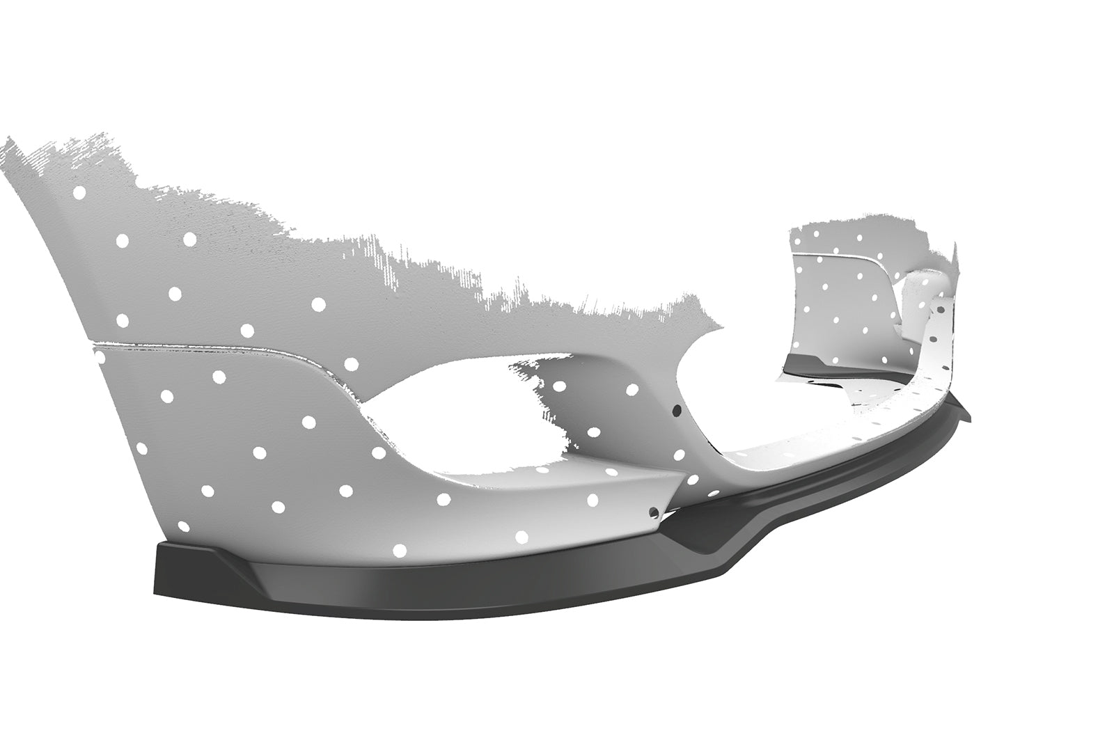 CSR Frontspoiler | Cup-Spoilerlippe mit ABE für BMW 5er E60/E61 M-Paket CSR-CSL603