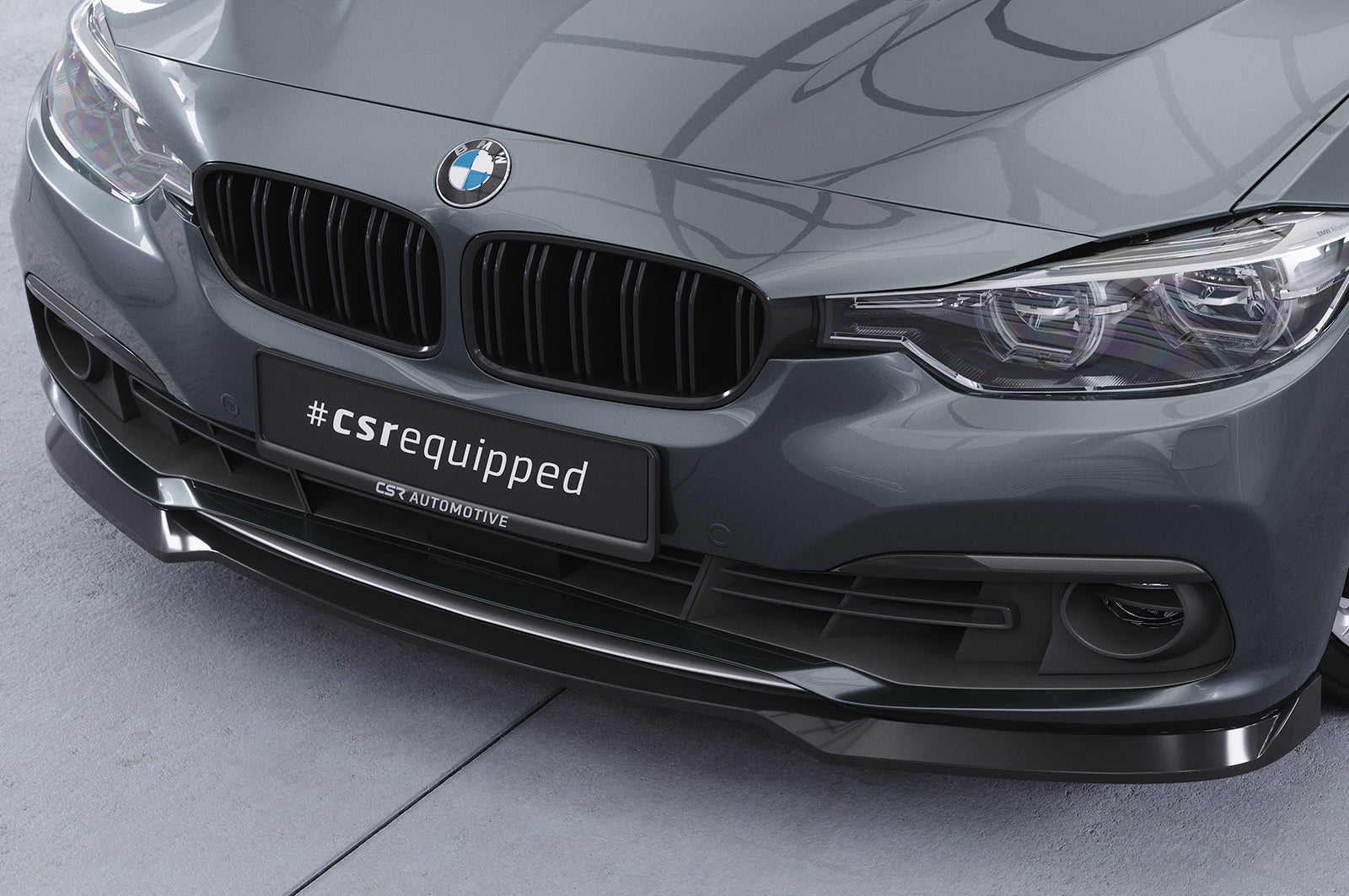 CSR Frontspoiler | Cup-Spoilerlippe mit ABE für BMW 3er F30/F31 LCI CSL604