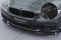 CSR Frontspoiler | Cup-Spoilerlippe mit ABE für BMW 3er F30/F31 LCI CSL604-G Glossy schwarz Hochglanz (keine Lackierung erforderlich)