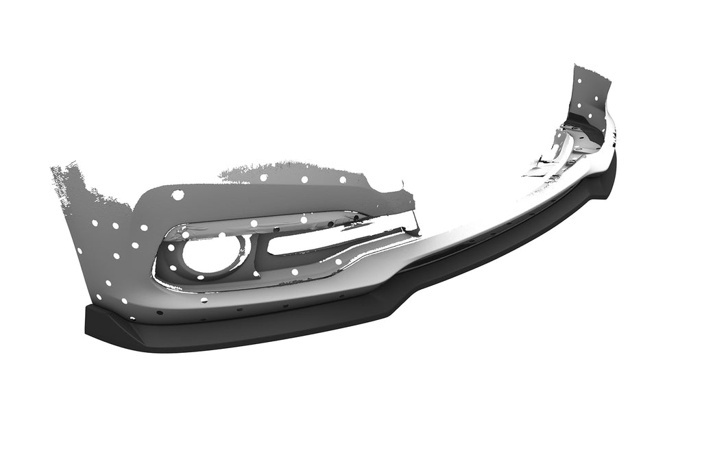 CSR Frontspoiler | Cup-Spoilerlippe mit ABE für BMW 3er F30/F31 LCI CSL604-L Unlackiert roh (Lackierung erforderlich)