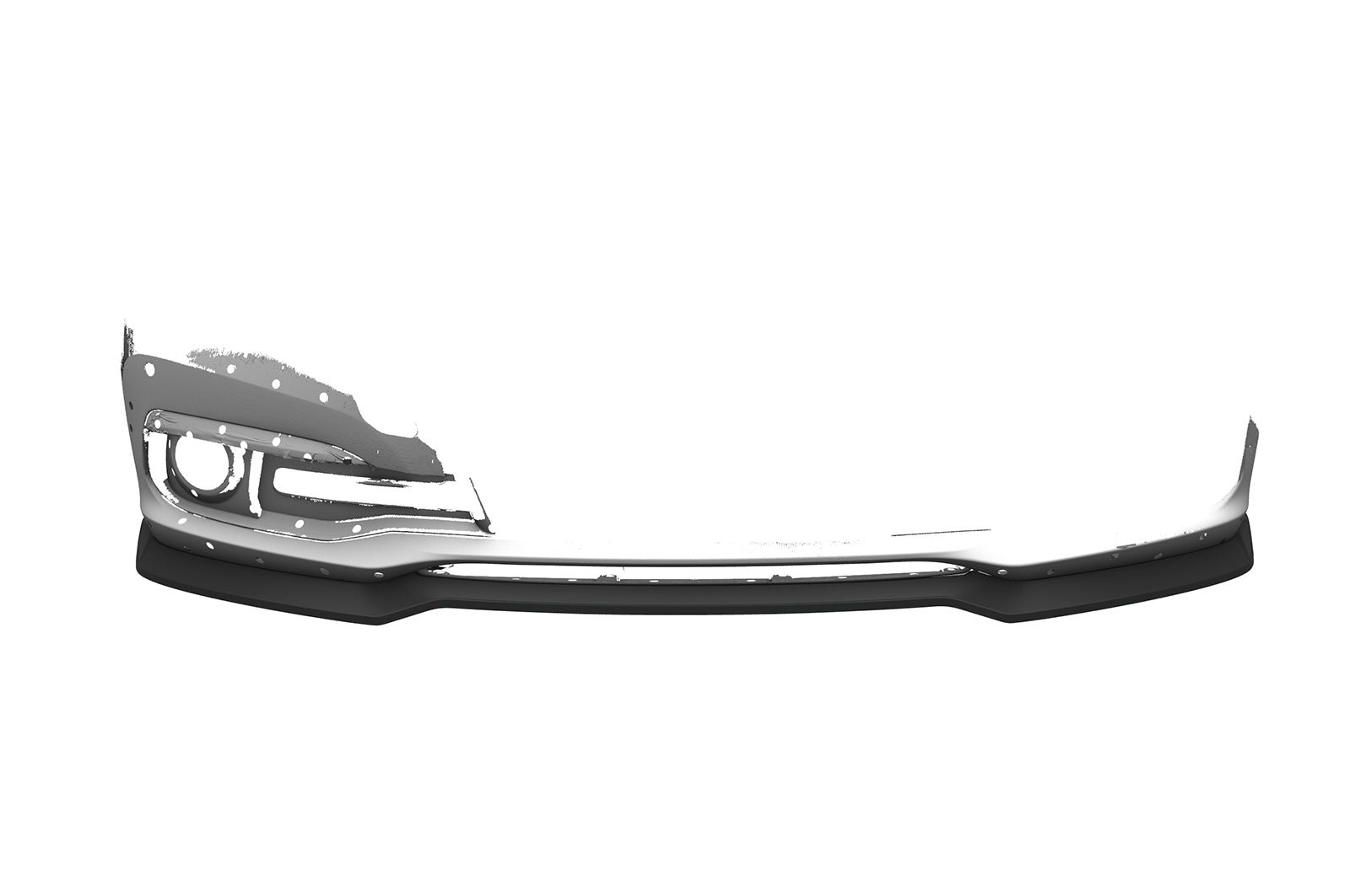 CSR Frontspoiler | Cup-Spoilerlippe mit ABE für BMW 3er F30/F31 LCI CSL604-G Glossy schwarz Hochglanz (keine Lackierung erforderlich)