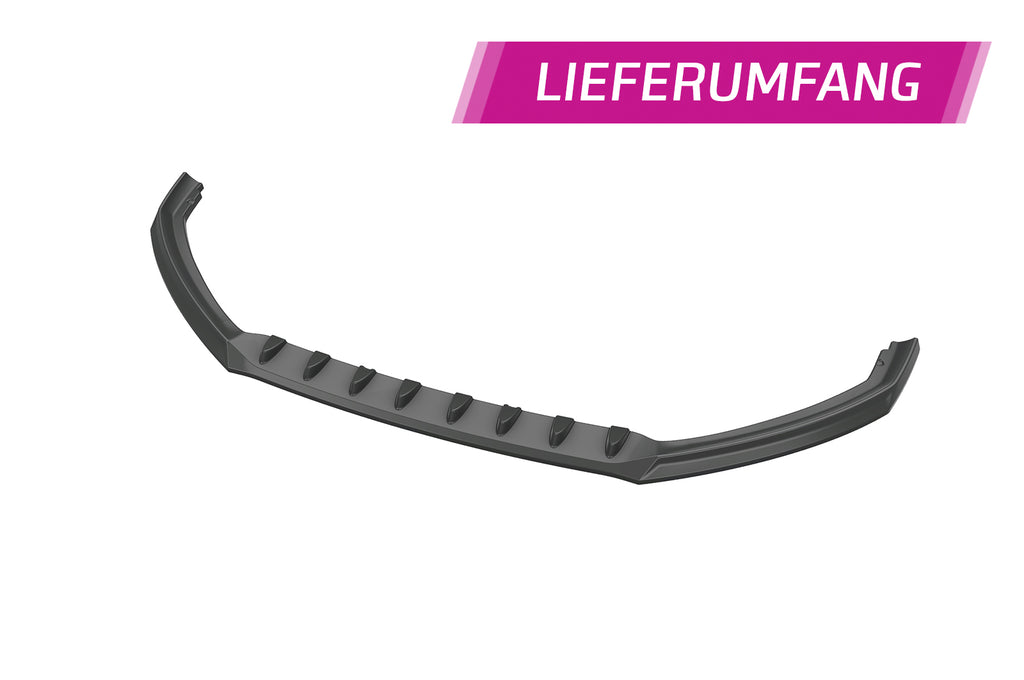 CSR Frontspoiler | Cup-Spoilerlippe mit ABE für Ford Focus MK4 CSL606-L Unlackiert roh (Lackierung erforderlich)