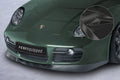 CSR Frontspoiler | Cup-Spoilerlippe mit ABE für Porsche 987c Cayman CSL609-G Glossy schwarz Hochglanz (keine Lackierung erforderlich)