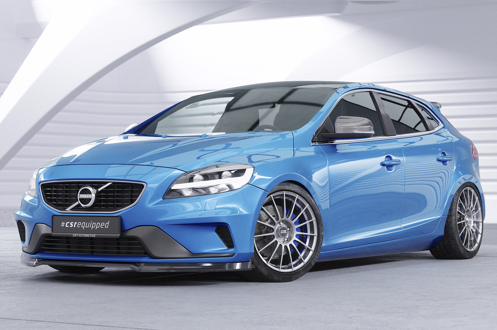CSR Frontspoiler | Cup-Spoilerlippe mit ABE für Volvo V40 R-Design CSL611