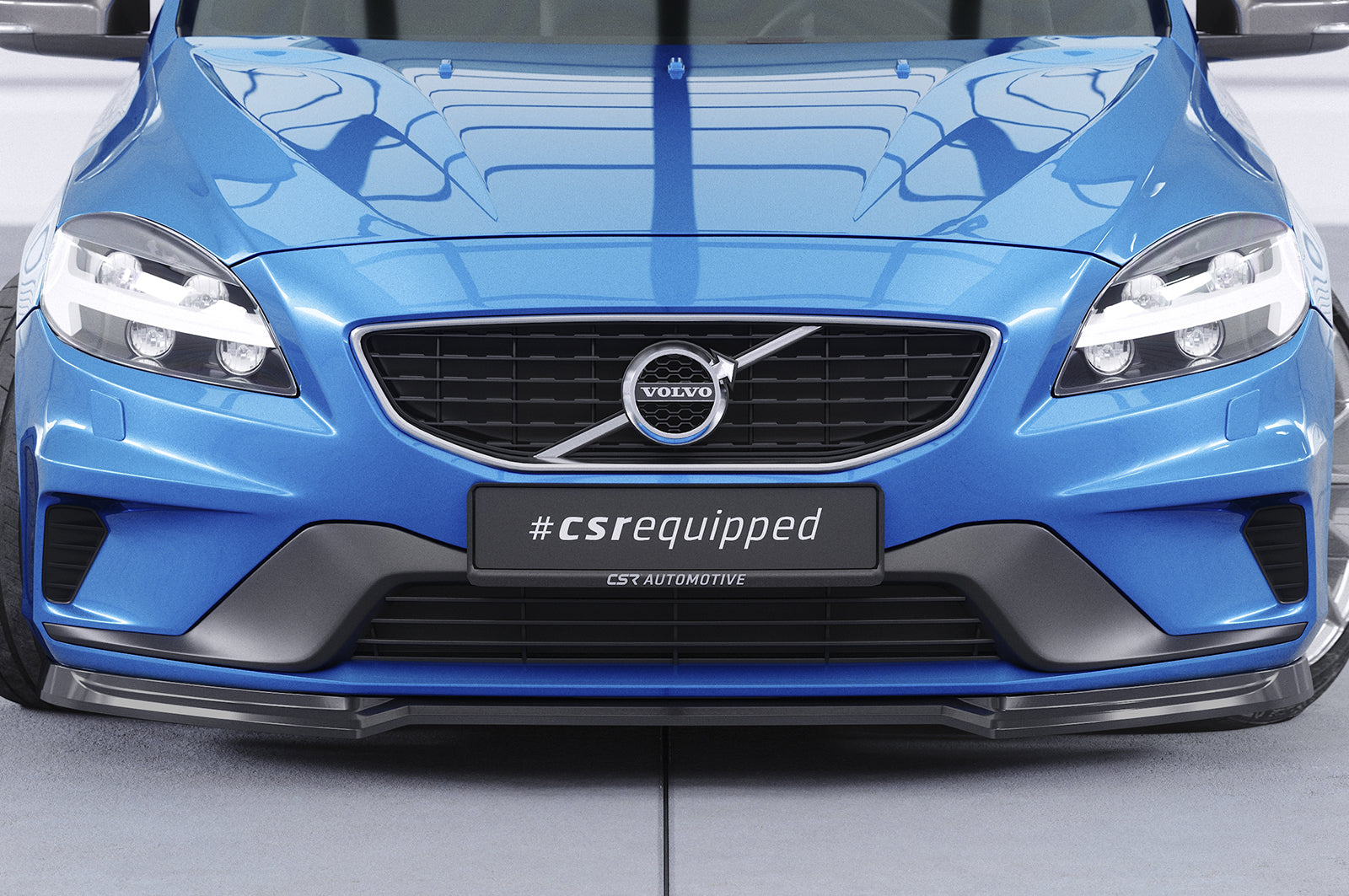 CSR Frontspoiler | Cup-Spoilerlippe mit ABE für Volvo V40 R-Design CSL611