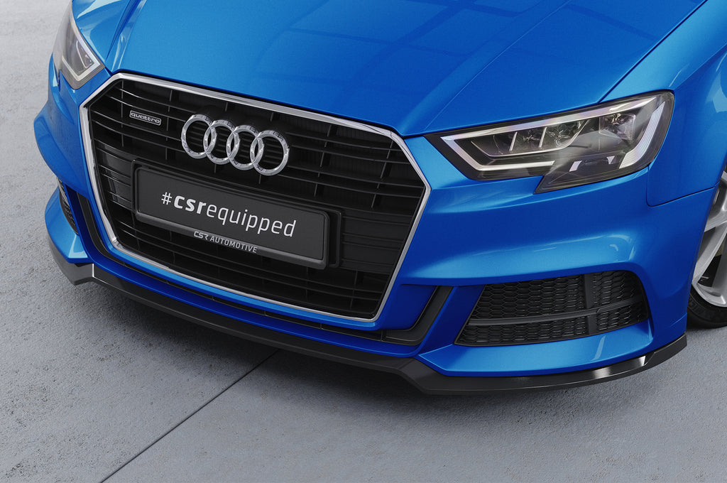 CSR Frontspoiler | Cup-Spoilerlippe mit ABE für Audi A3 S-Line / S3 8V CSL612