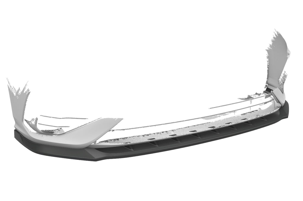 CSR Frontspoiler | Cup-Spoilerlippe mit ABE für VW Golf 8 (CD) R CSL618-C Carbon Look Hochglanz (keine Lackierung erforderlich)