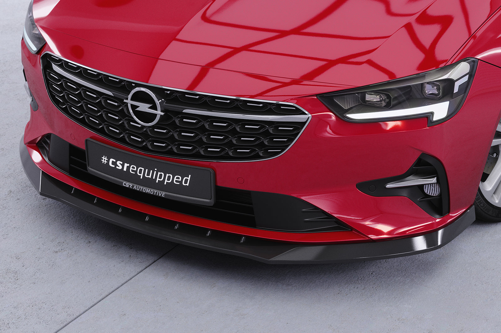 CSR Frontspoiler | Cup-Spoilerlippe mit ABE für Opel Insignia B CSL619