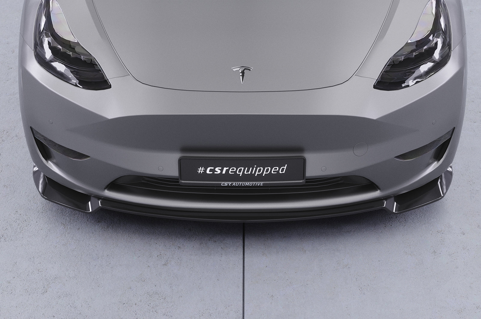 CSR Frontspoiler | Cup-Spoilerlippe mit ABE für Tesla Model Y CSL620