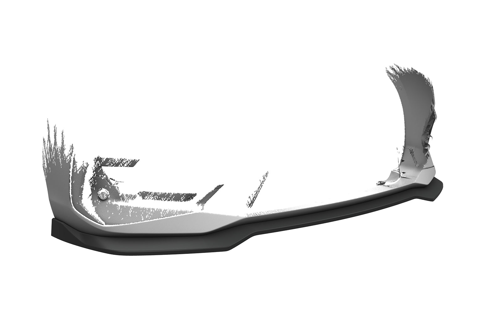 CSR Frontspoiler | Cup-Spoilerlippe mit ABE für BMW 2er (F45) Active Tourer CSL623-L Unlackiert roh (Lackierung erforderlich)