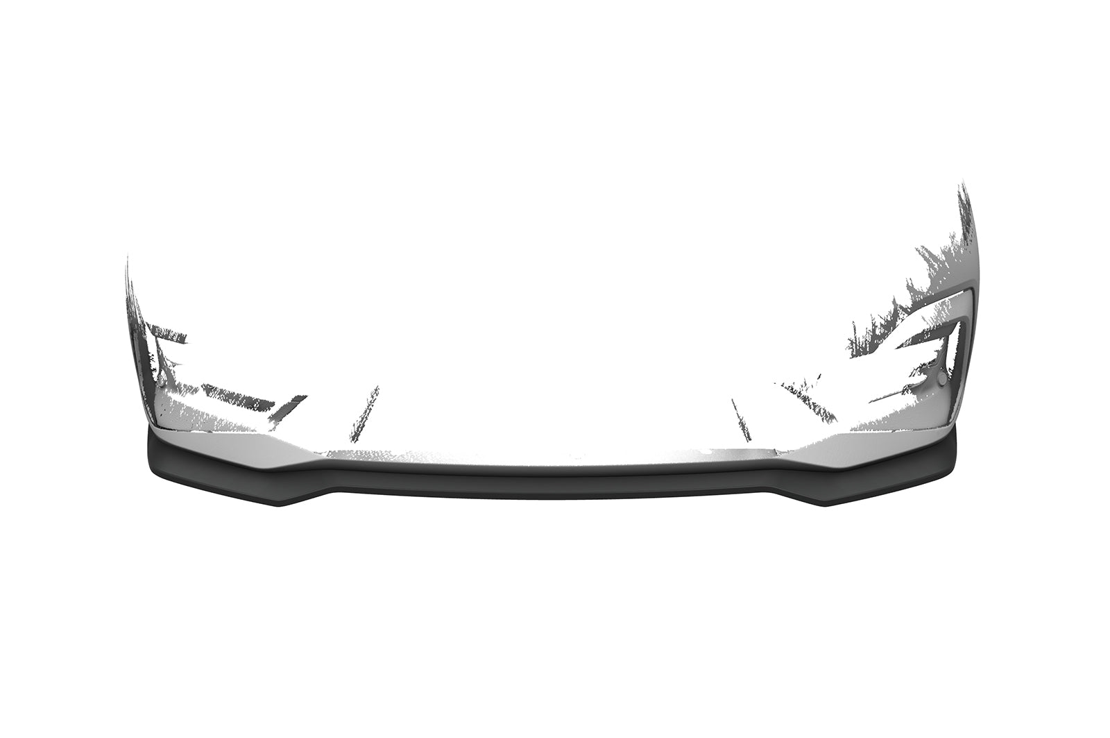 CSR Frontspoiler | Cup-Spoilerlippe mit ABE für BMW 2er (F45) Active Tourer CSL623-L Unlackiert roh (Lackierung erforderlich)