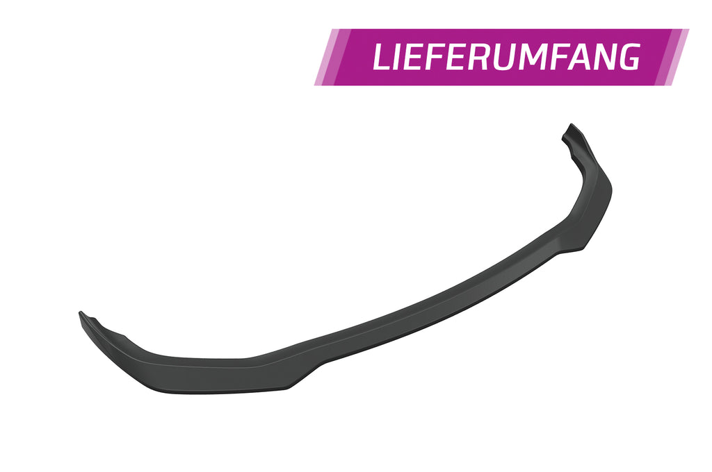 CSR Frontspoiler | Cup-Spoilerlippe mit ABE für BMW 2er (F45) Active Tourer CSL623-C Carbon Look Hochglanz (keine Lackierung erforderlich)