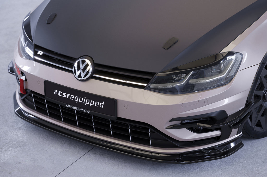 CSR Frontspoiler | Cup-Spoilerlippe mit ABE für VW Golf 7 (Typ AU) R CSL625