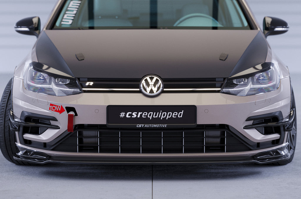 CSR Frontspoiler | Cup-Spoilerlippe mit ABE für VW Golf 7 (Typ AU) R CSL625