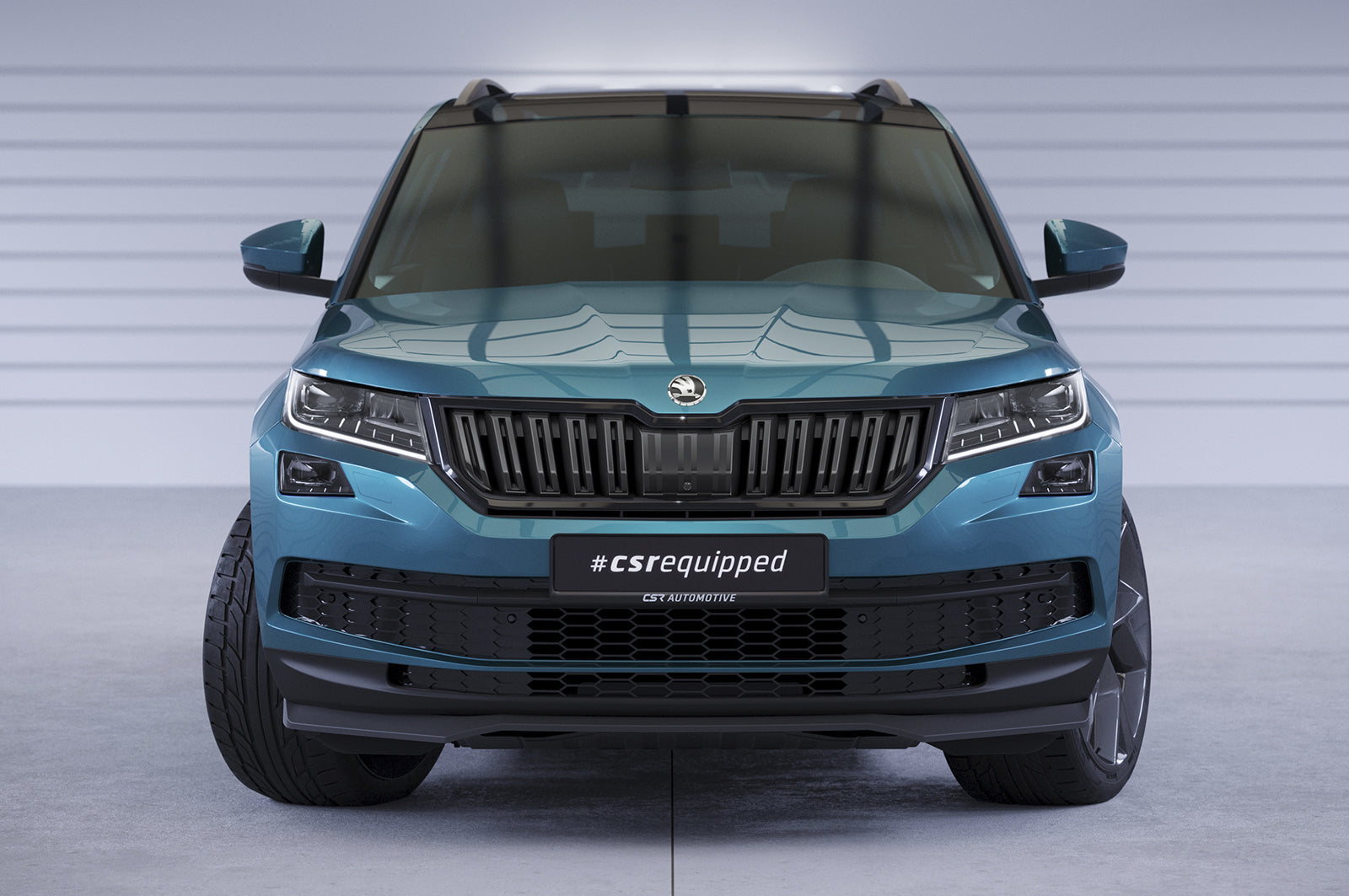 CSR Frontspoiler | Cup-Spoilerlippe mit ABE für Skoda Kodiaq CSL626