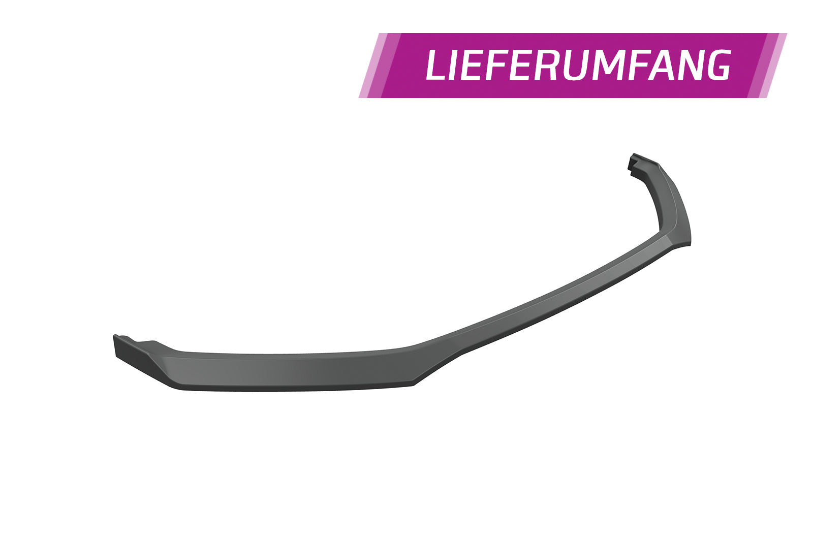 CSR Frontspoiler | Cup-Spoilerlippe mit ABE für Skoda Kodiaq CSL626-L Unlackiert roh (Lackierung erforderlich)