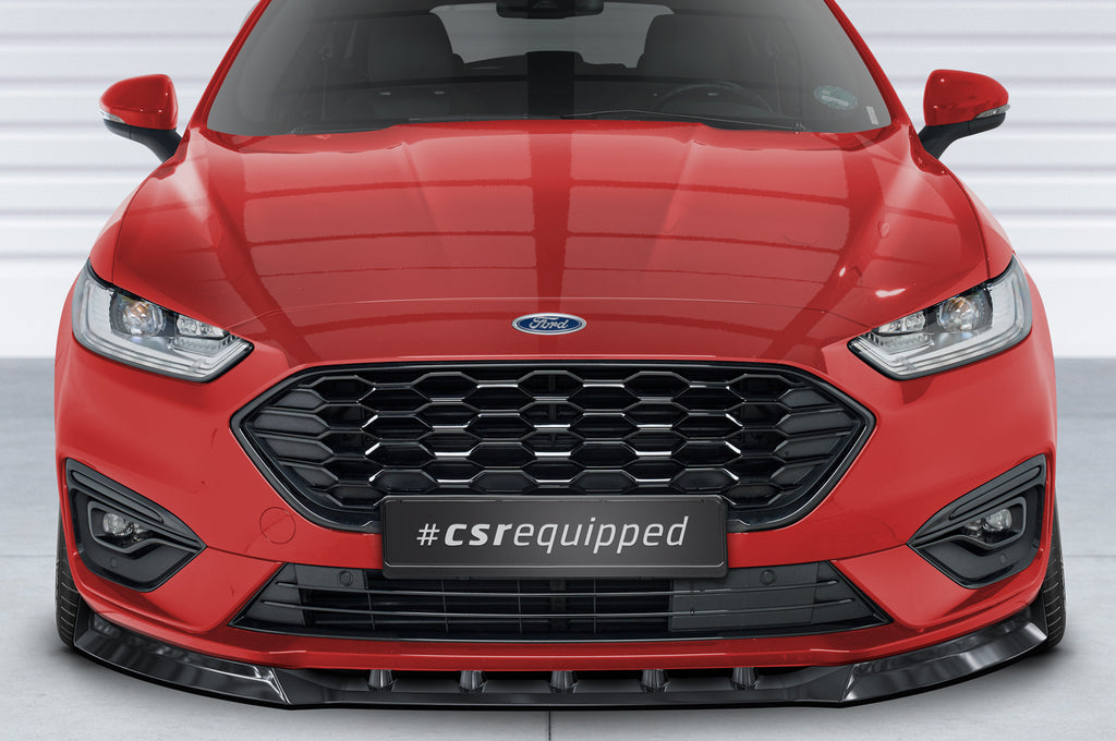 CSR Frontspoiler | Cup-Spoilerlippe mit ABE für Ford Mondeo MK5 BA7  Turnier ST-Line CSL629-L Unlackiert roh (Lackierung erforderlich)