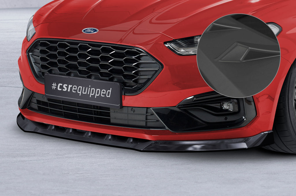 CSR Frontspoiler | Cup-Spoilerlippe mit ABE für Ford Mondeo MK5 BA7  Turnier ST-Line CSL629-L Unlackiert roh (Lackierung erforderlich)