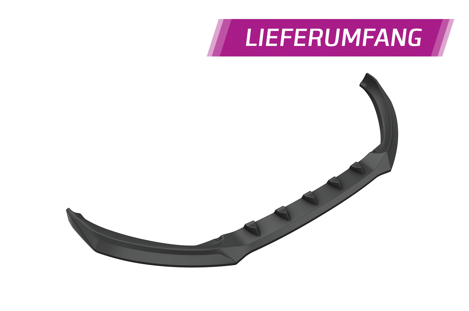CSR Frontspoiler | Cup-Spoilerlippe mit ABE für Ford Mondeo MK5 BA7  Turnier ST-Line CSL629-L Unlackiert roh (Lackierung erforderlich)
