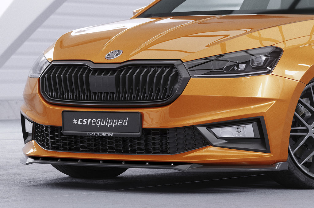 CSR Frontspoiler | Cup-Spoilerlippe mit ABE für Skoda Fabia 4 CSL630